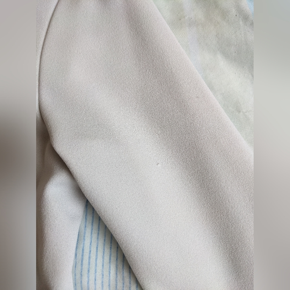 Women's Long Sleeve White Blouse - Picture 8 of 9